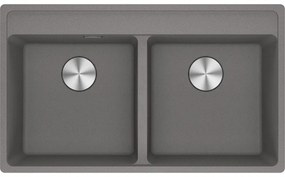 Franke Maris Bowl MRG 620-40-40 TL Stone Grey Γρανιτένιος Νεροχύτης 90cm