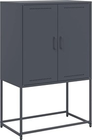 vidaXL Ντουλάπι Ανθρακί 68,5x38,5x107 εκ. από Ατσάλι