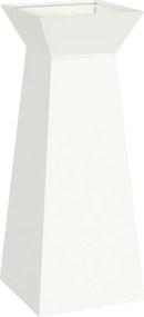 vidaXL Γλάστρα Πυλώνας Λευκό 40 x 40 x 100 cm