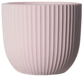 Κασπώ Πήλινο Stripe B-3270-8 34x34x31cm Pink Supergreens Clay