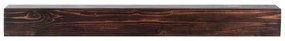 VEVOR Fireplace Mantel Wood Shelf Floating Rustic Fireplace Mantel 48&quot; Brown