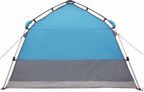 vidaXL Άμεση σκηνή ανθεκτική στο νερό 4 ατόμων Μπλε