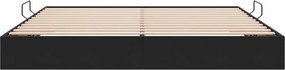 vidaXL Κρεβάτι Οθωμανικού Τύπου Μαύρο 200 x 200 cm Βελούδο