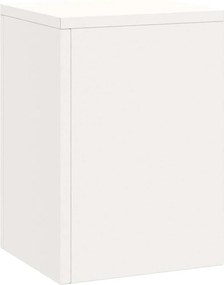 vidaXL Βάση φυτών 3 pcs Λευκό Ατσάλι