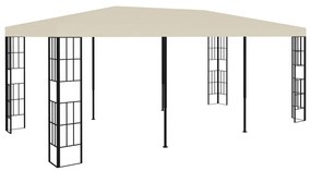 vidaXL Κιόσκι Κρεμ 3 x 6 μ.