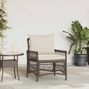 vidaXL Καρέκλα Κήπου Καφέ 60 x 70 x 78εκ συνθετικό ρατάν