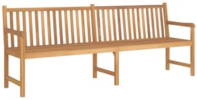 vidaXL Παγκάκι Κήπου 228 εκ. από Μασίφ Ξύλο Teak