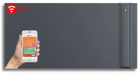 Radialight Klima WiFi 1500 Watt Ανθρακί - Ψηφιακός Θερμοπομπός Διπλής Λειτουργίας