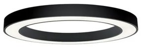 Πλαφονιέρα LED Apollo 38W Φ50 Viokef 4214101 Μαύρο