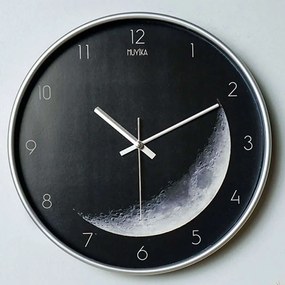 Ρολόι Τοίχου Inzgri 902LMN1256 Φ30cm Multi-Black Wallity Glass