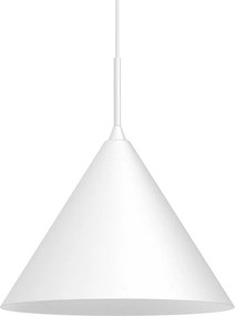 Κρεμαστό Φωτιστικό Capital White Ø32cm Λευκό