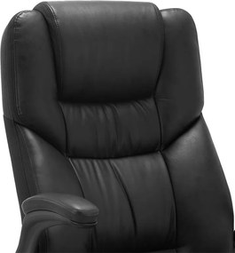 Καρέκλα γραφείου διευθυντή Stellar pu μαύρο 70x77x119 εκ.