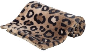 Κουβέρτα για κατοικίδια Trixie Leo Καφέ πολυεστέρας 70 x 50 cm