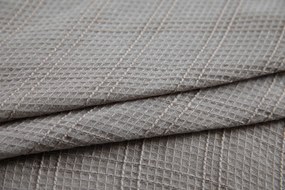 Κουρτίνα Με Τρέσα Ημιδιάφανη 270x280cm Καφέ 6779-4