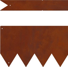 vidaXL Περίγραμμα γκαζόν 20 pcs Καφέ 100 x 0.05 x 20 εκ
