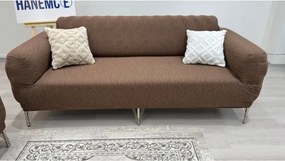 Ελαστικό κάλυμμα καναπέ με λάστιχο 180x237 cm - γκρι 180 x 237