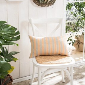 Μαξιλάρι Διακοσμητικό (Με Γέμιση) Prado 14 Peach Teoran 30X50 Cotton-Polyester