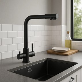 Tema DW9900 Black Matt - Μπαταρία Κουζίνας Φίλτρου