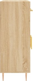 vidaXL Ντουλάπι Sonoma Δρυς 69,5 x 34 x 90 εκ. από Επεξεργασμένο Ξύλο
