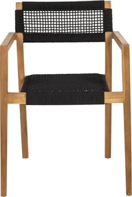 ΠΟΛΥΘΡΟΝΑ CHARLOTTE HM9637.02 ΞΥΛΟ TEAK & ΜΑΥΡΟ ΣΧΟΙΝΙ--B'ΔΙΑΛΟΓΗΣ 59x54x83Y
