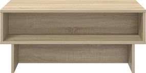 vidaXL Τραπεζάκι σαλονιού Δρύς Sonoma 80 x 46 x 35 εκ.
