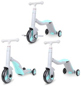 Πατίνι Scooter G&amp;C 3 Σε 1 Γκρι/Γαλάζιο HD868