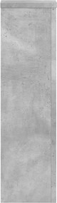 vidaXL Βάση φυτών 2 τεμ. Γκρι Σκυροδέματος 17 x 17 x 60 cm