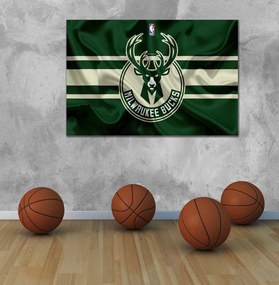 Πίνακας σε καμβά NBA Milwaukee Bucks KNV888 30cm x 40cm