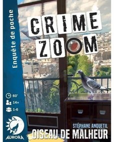 Επιτραπέζιο Παιχνίδι Asmodee Crime Zoom : Oiseau de Malheur 13 x 3 x 10 cm
