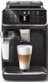 Philips Series 5500 Αυτόματη Μηχανή Espresso 1500W Πίεσης 15bar για Cappuccino με Μύλο Άλεσης Μαύρη