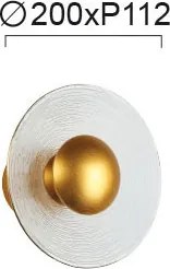 Απλίκα Τοίχου LED Viokef Glamour 4241100