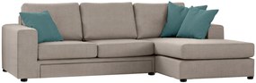 Γωνιακός καναπές Lina plus-Mpez Anoixto-265 x 150 εκ.-Αριστερή