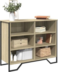 vidaXL Ντουλάπι Sonoma Δρυς 91x35,5x74,5 εκ. από Επεξεργασμένο Ξύλο