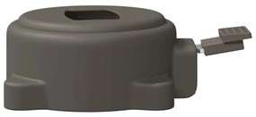 vidaXL Περιστροφικό Πεντάλ 360 Μοιρών Ασημί 21,5 x 14 x 6 εκ Ατσάλι