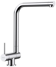 Blanco Laressa-F Chrome Μπαταρία Κουζίνας με Αριστερό Πόμολο Σπαστή για Παράθυρο με Περιστρεφόμενο Ρουξούνι