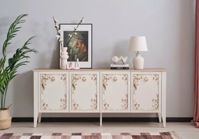 Stewehome Ρωμαϊκή Κονσόλα 199x49x85 cm