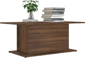 vidaXL Τραπεζάκι Σαλονιού Καφέ Δρυς 102x55,5x40 εκ. Επεξεργ. Ξύλο
