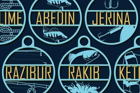 Intra απο ξύλο plywood 3mm-4mm πάχος - Πακέτο Sign Sign Name Circle Cut Laser Cut Δίασταση 30x20 cm INTRAFABR-68196454