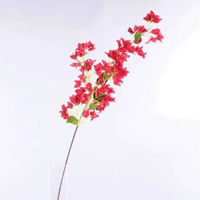Τεχνητό Κλαδί Βουκαμβίλια 5911-7 35x120cm Red Supergreens Polyethylene