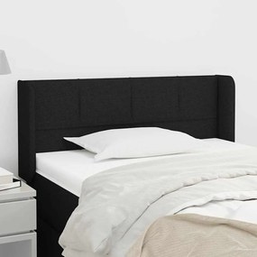 vidaXL Κεφαλάρι με Πτερύγια Μαύρο 83x16x78/88 εκ. Υφασμάτινο