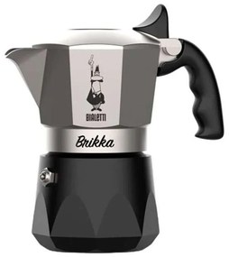 Καφετιέρα Espresso Brikka 209.0007327 70-90ml Inox-Black Bialetti Aluminium