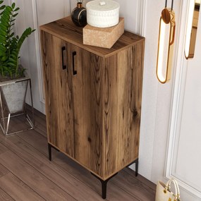 Παπουτσοθήκη Καρυδιά PRAG 60x35x111