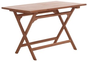 ΤΡΑΠΕΖΙ ΠΤΥΣΣΟΜΕΝΟ ΟΡΘΟΓΩΝΙΟ ERIS HM18117 ΞΥΛΟ TEAK--ΦΥΣΙΚΟ 120x70x76Υεκ. (1 Τεμμάχια)