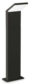 Επιδαπέδιο Φωτιστικό 50cm LED 9W IP54 3000K Style Ideal Lux-322537-Μαύρο 322537