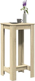 vidaXL Τραπέζι Μπαρ Sonoma Δρυς 51x50x103,5 εκ. Επεξ. Ξύλο