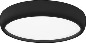 LED Φωτιστικό Οροφής Gea 36W Ø39cm Μαύρο