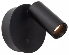 Φωτιστικό Επίτοιχο Lucide 29933-02-30 TONI Μαύρο Ματ (Black Mat) 2700 K
