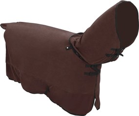 vidaXL Σαμάρι Ίππου Πλήρης Σκούρος Καφέ Πολυεστέρας