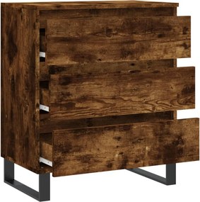 vidaXL Ντουλάπι Καπνιστή Δρυς 60x35x70 εκ. από Επεξεργασμένο Ξύλο