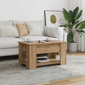 vidaXL Τραπεζάκι σαλονιού Artisan Oak 79x49x41 cm Κατασκευασμένο ξύλο